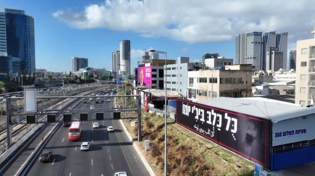 השלטים באיילון (צילום: יחצ)