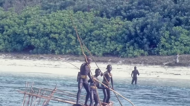 השבט הסנטינלזי, השבט הילידי המבודד ביותר בעולם (צילום: WFPA/Alamy Stock Photo)