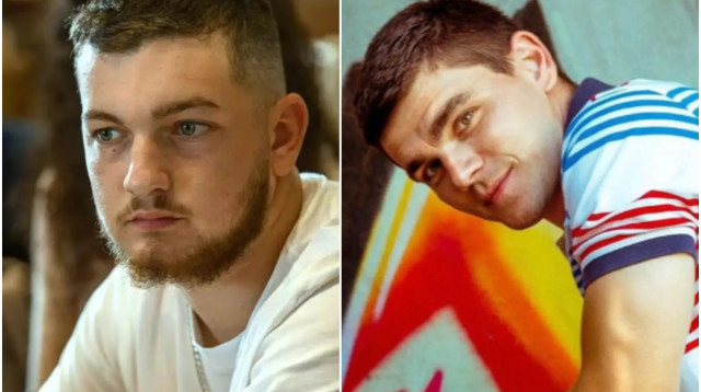 בר קופרשטיין ומקסים הרקין (צילום: מטה משפחות החטופים)