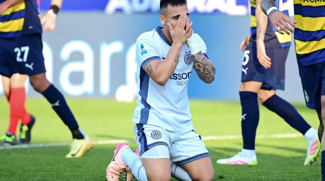 שחקן אינטר לאוטרו מרטינס (צילום: GettyImages, PIERO CRUCIATTI/AFP)