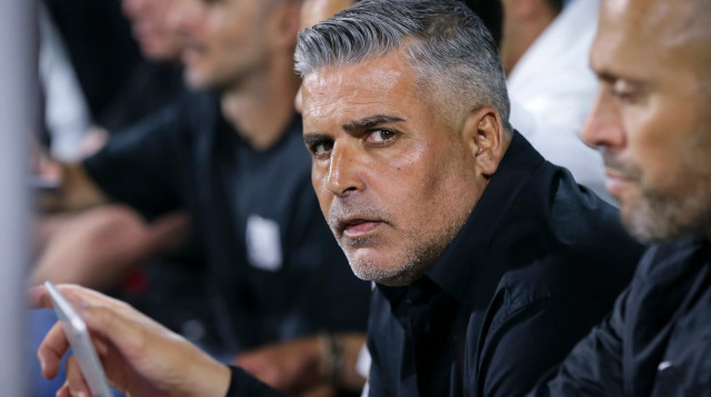 מאמן מ.ס. אשדוד חיים סילבס (צילום: מאור אלקסלסי)