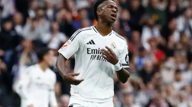 החמצה כואבת מול יריבה מרה. ויניסיוס (צילום: רויטרס)