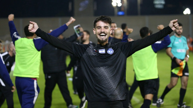 גיא אמסלם שחקן עירוני מודיעין (צילום: אודי ציטיאט)