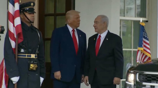 פגישת טראמפ-נתניהו (צילום: רויטרס)