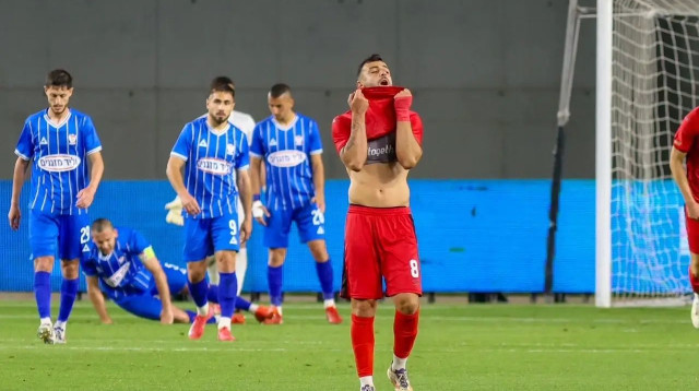 שלומי אזולאי, שחקן הפועל חדרה (צילום: קובי אליהו)