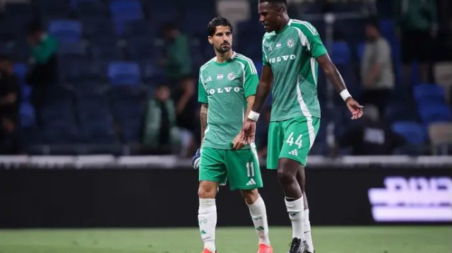 פדראו עם ליאור רפאלוב בסיום (צילום: מאור אלקסלסי)