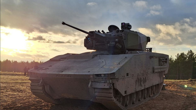 צריח חדש לטנק (צילום: אלביט מערכות)