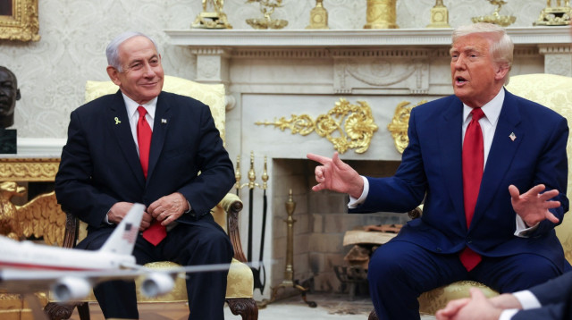 דונלד טראמפ, בנימין נתניהו (צילום: רויטרס)