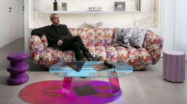 המעצב אורון מילשטיין  (צילום: אלעד גונן)