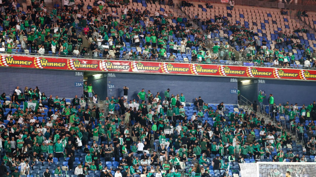 אוהדי מכבי חיפה (צילום: דני מרון)