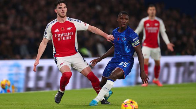 דקלן רייס ומויסס קאיסדו (צילום: Marc Atkins)