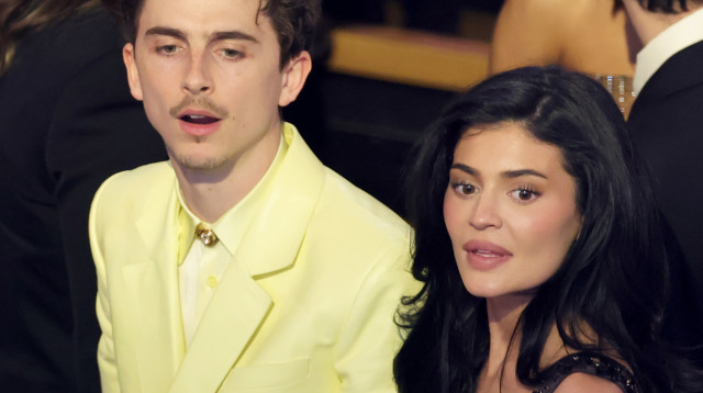 קיילי ג'נר וטימותי שאלאמה (צילום: gettyimages)