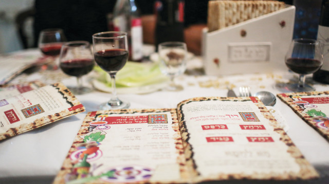 סדר פסח (צילום: הדס פרוש פלאש 90)