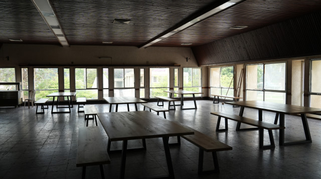 חדר האוכל בנחל עוז (צילום: דובר צה"ל)