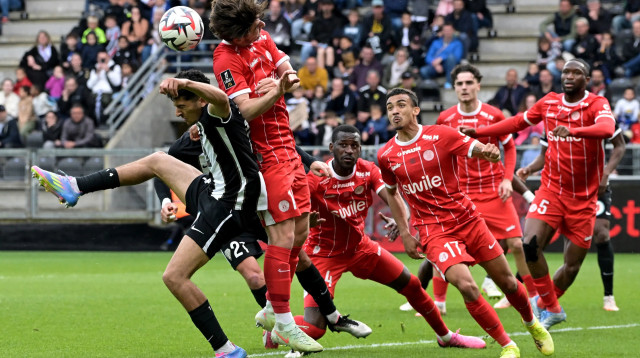 מונפלייה נגד אנז'ה (צילום: GettyImages, AFP)