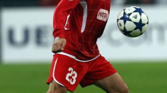 עומרי קנדה בימיו בהפועל תל אביב (צילום: Martin Rose)