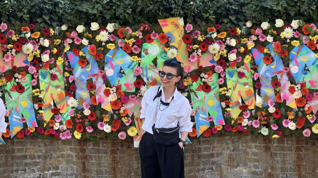 טיול פרחים עם אולגה ללונדון  (צילום: Irena Fux)