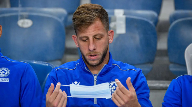 שחקן מכבי פתח תקוה בן רייכרט (צילום: אריאל שלום)