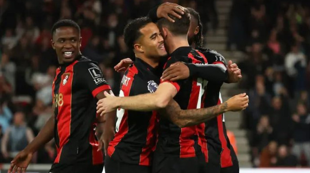 חגיגה של בורנמות' (צילום: רויטרס)