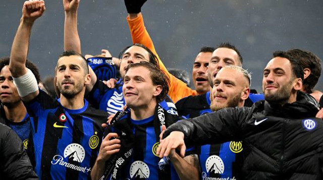 שחקני אינטר (צילום: Mondadori Portfolio)