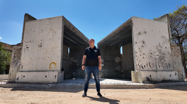 רוני פרץ אביו של רס"ן רז פרץ ז"ל  (צילום: אסף אלישע)