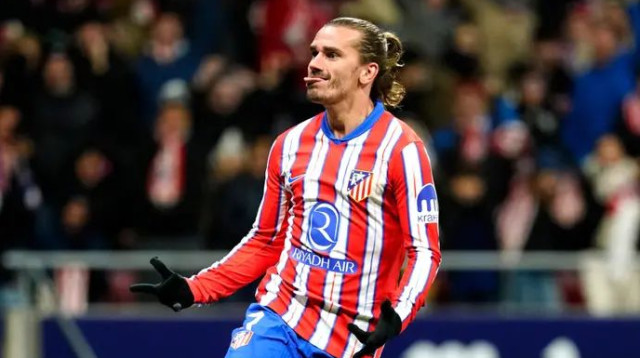 אנטואן גריזמן שחקן אתלטיקו מדריד (צילום: רויטרס)