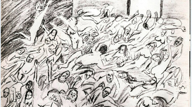 תאי גזים (צילום: ציור: נתן זהבי)