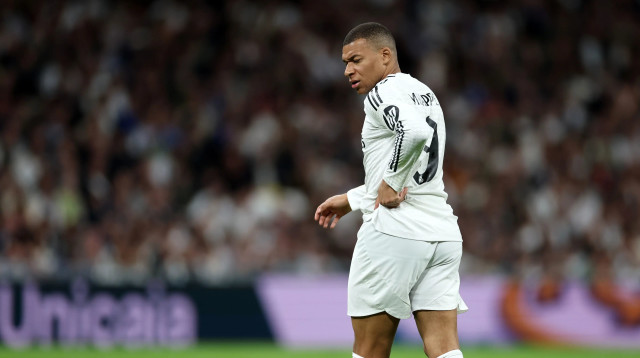 קיליאן אמבפה שחקן ריאל מדריד (צילום: GettyImages, Florencia Tan Jun)