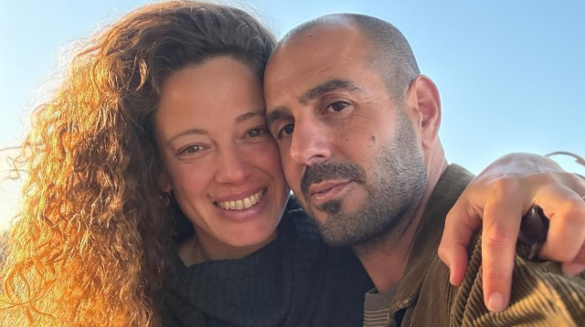 איילה מינקר ובן הזוג החדש רפאל (צילום: יחצ)