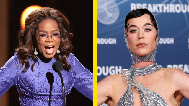 קייטי פרי ואופרה ווינפרי (צילום: רויטרס)