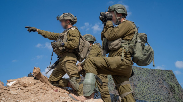 פעילות חטיבת ירושלים באזור שג'עאיה (צילום: דובר צהל)