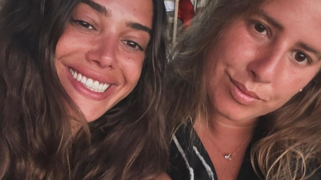 דניאל עמית ודנית גרינברג (צילום: צילום מסך מתוך אינסטגרם)