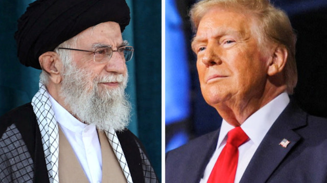  עלי חמינאי, דונלד טראמפ (צילום: רויטרס,Office of the Iranian Supreme Leader/WANA (West Asia News Agency)/Handout via REUTERS)