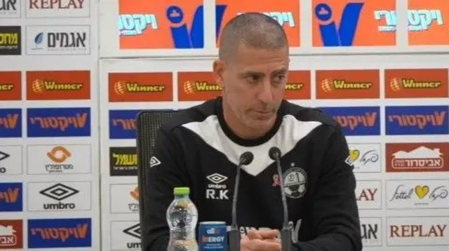 רן קוז'וך מאמן הפועל באר שבע (צילום: צילום מסך, מתוך פייסבוק)