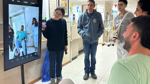 מחלקת השיקום בסורוקה (צילום: סטודיו פלורנס)