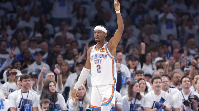 שחקן אוקלהומה סיטי ת'אנדר, שיי גילג'ס אלכסנדר (צילום: רויטרס)