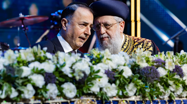 הרב דוד יוסף ולב לבייב (צילום: הרבנות הראשית)