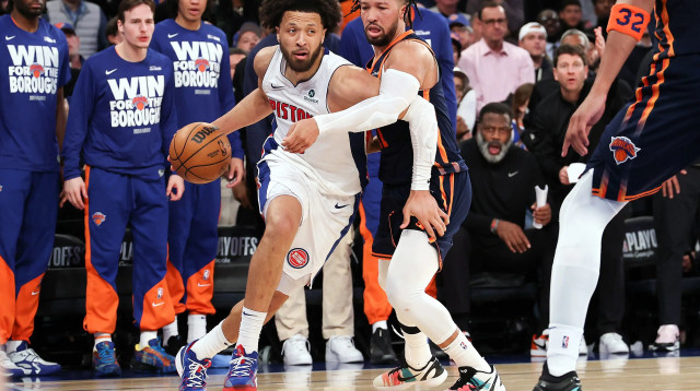 קייד קאנינגהאם שחקן דטרויט פיסטונס (צילום: GettyImages, Al Bello)