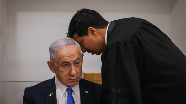 עמית חדד, בנימין נתניהו (צילום: מרים אלסטר, פלאש 90)