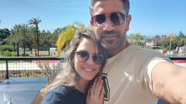 מינדי ארליך ואסף שטרית (צילום: ללא קרדיט)