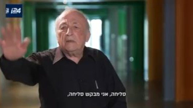 יאיר גרבוז התראיין בתוכנית "מפגש קצוות" בנחיית נווה דרומי (צילום: i24NEWS)