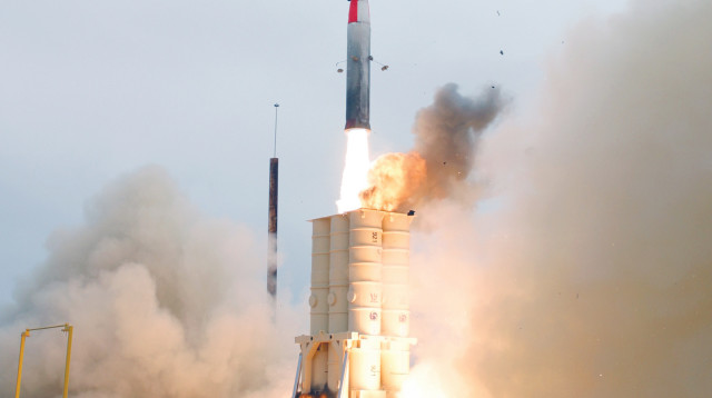 טיל חץ  (צילום: דוברות התעשייה האווירית)