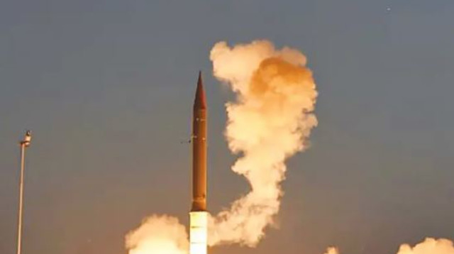 מערכת חץ 3- בלם עיקרי לטילים בליסטיים  (צילום: מנהלת "חומה" במשרד הביטחון)