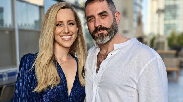 ברק מור ובר סימור (צילום: פרטי)