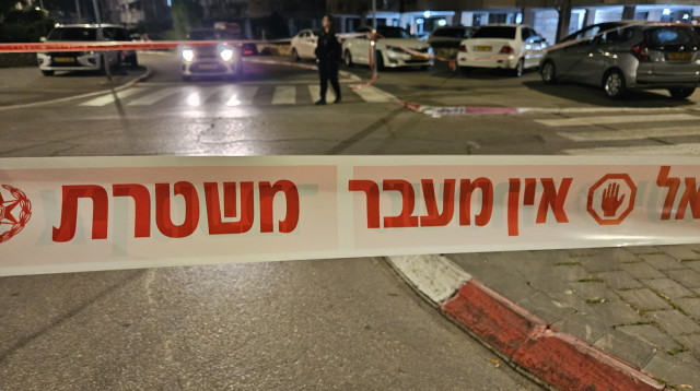 זירת רצח, משטרה (צילום: דוברות המשטרה)