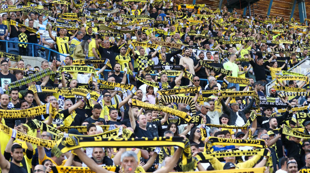 אוהדי בית"ר ירושלים (צילום: דני מרון)