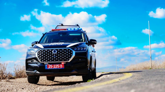 ניידת משטרה (צילום: דוברות המשטרה)