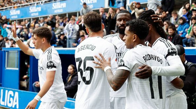 שחקני ריאל מדריד בימים יפים (צילום: Helios de la Rubia)