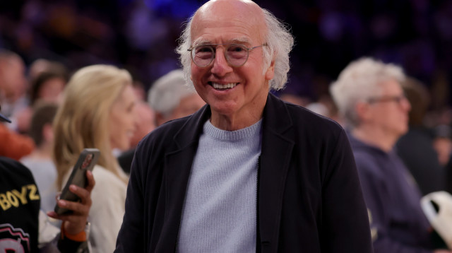 המפיק והקומיקאי האמריקאי לארי דיוויד (צילום: רויטרס)