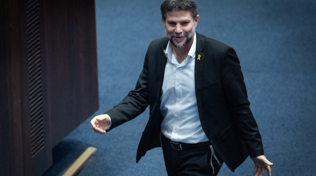 בצלאל סמוטריץ' (צילום: Yonatan Sindel/Flash90)